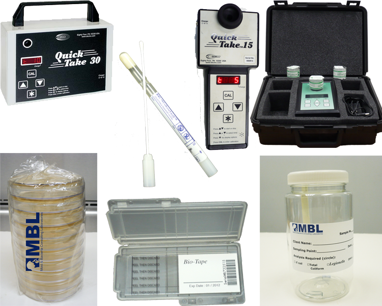 Rental DIY Air Quality Test Kit - Mold & Bacteria Laboratories Store